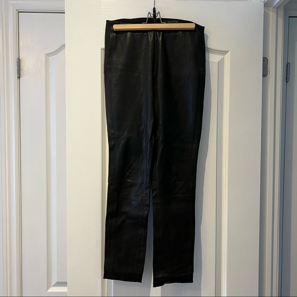 Rag and Bone Stretch Skinny Leather Pants - Picture 6 of 12